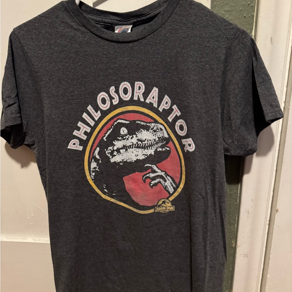 Gray Philosoraptor T-Shirt